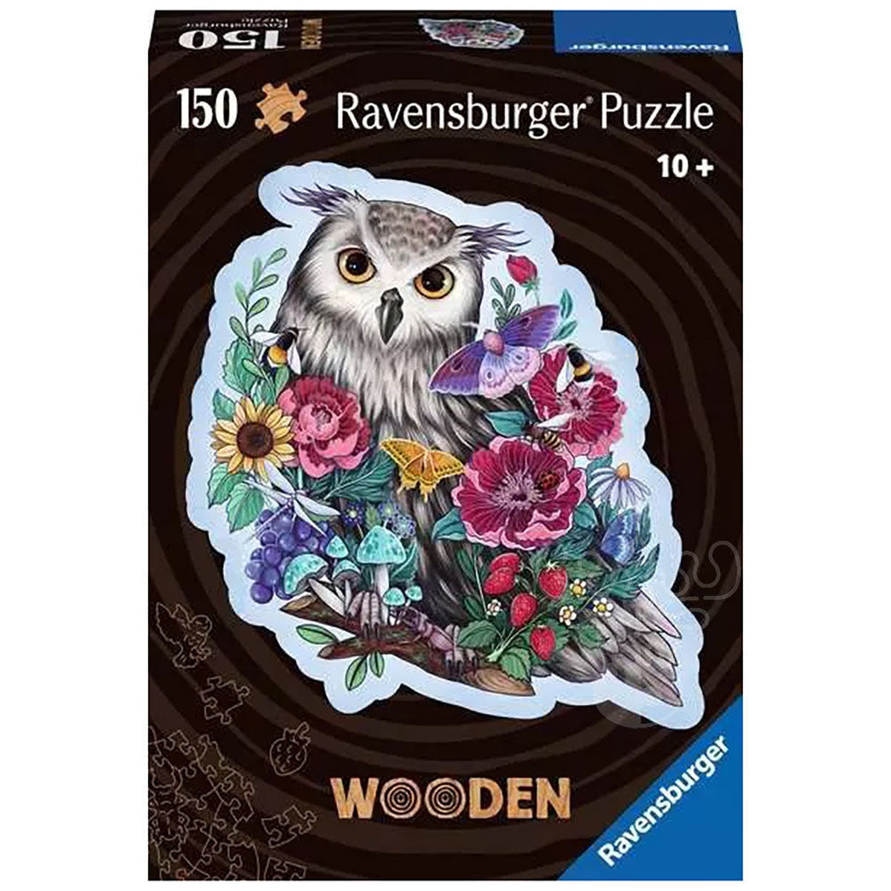 Ravensburger 150 Piece Puzzle Wooden Owl 17511