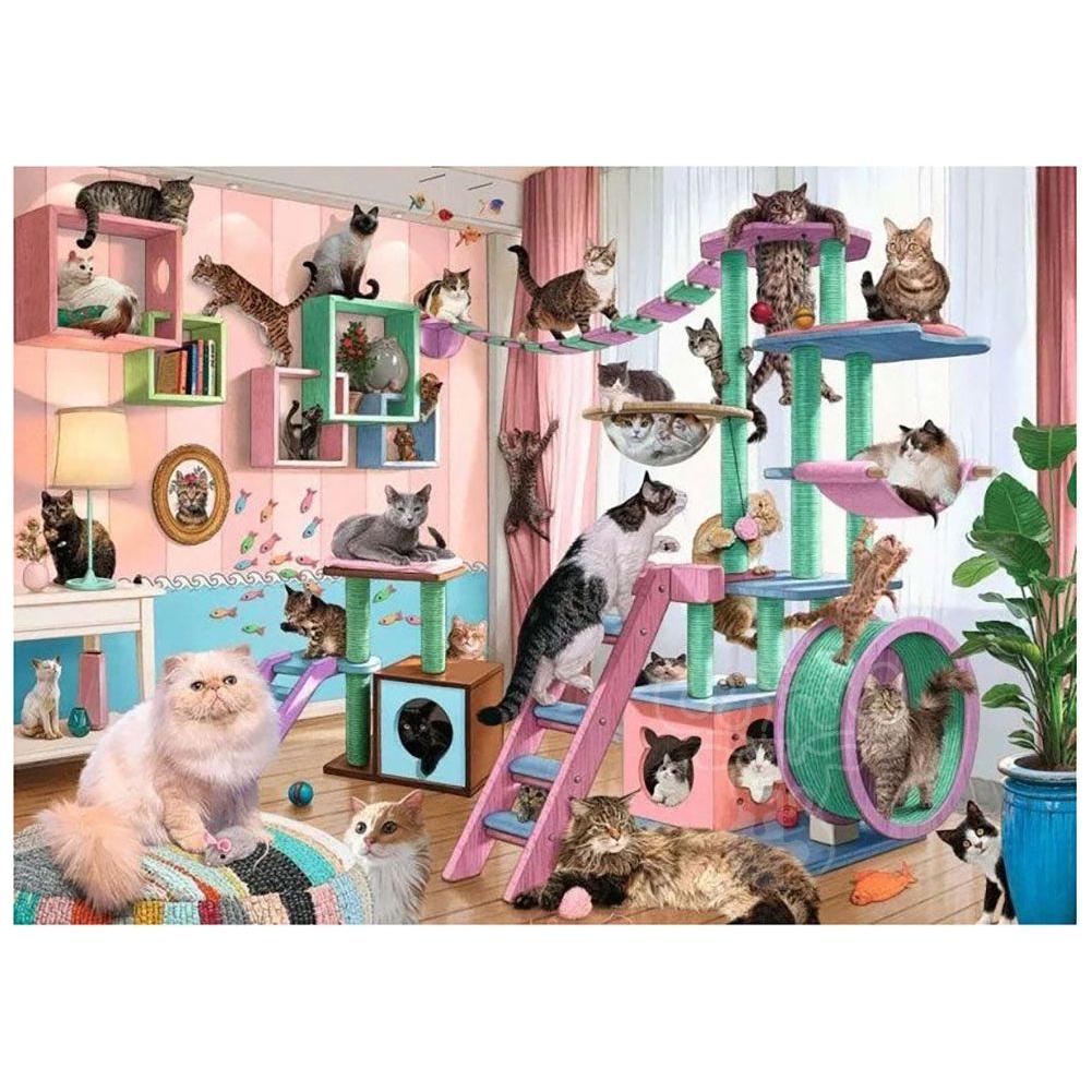 Ravensburger 1000 Piece Puzzle Cat Tree Heaven