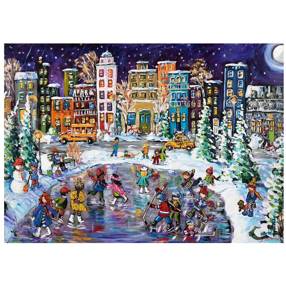 Ravensburger 1000 Piece Puzzle Canadian Collection Canadian City Lights