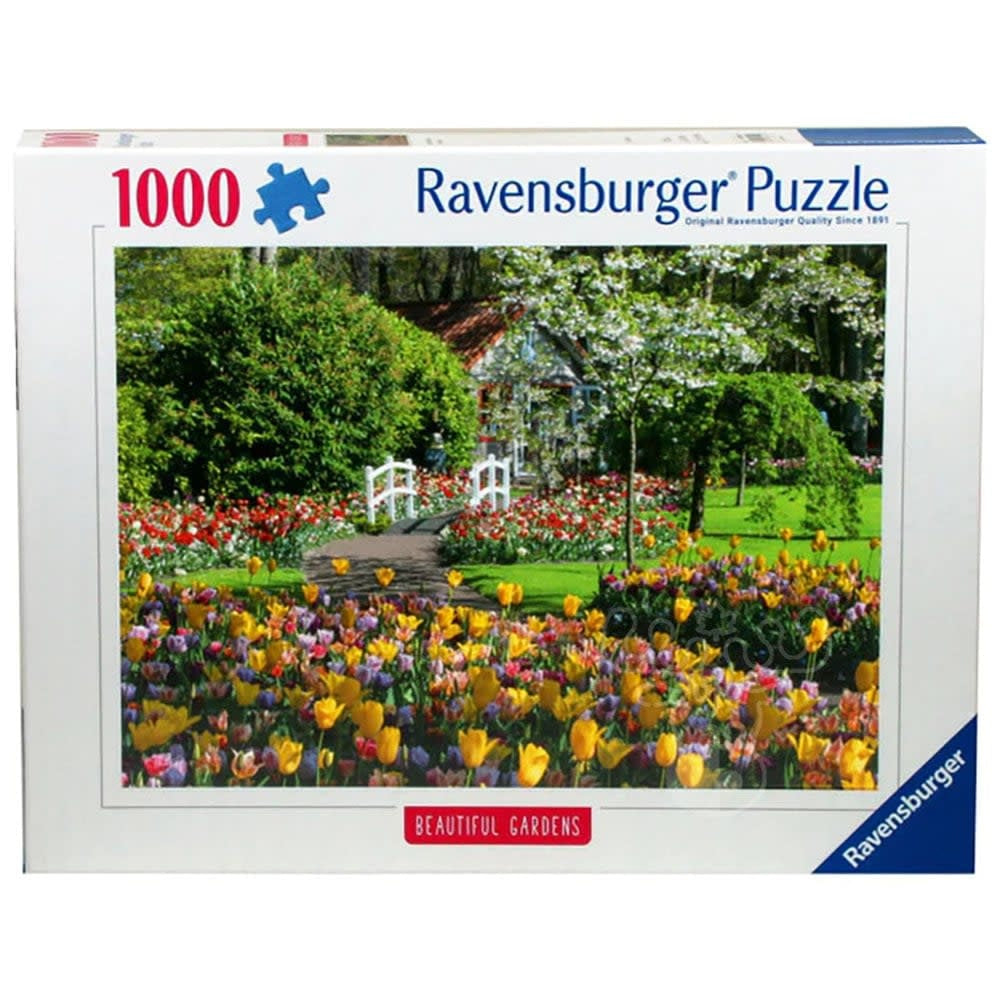 Ravensburger 1000 Piece Puzzle Keukenhof Gardens Netherlands