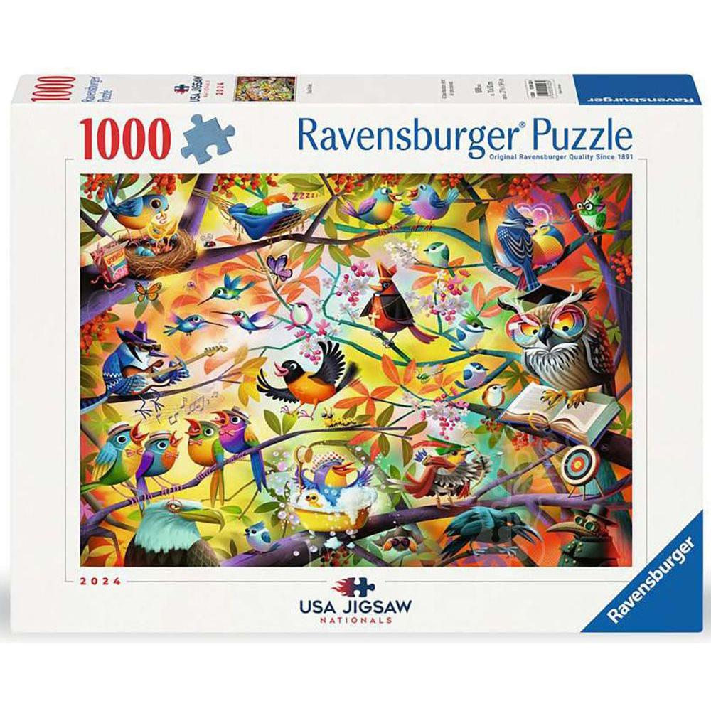 Ravensburger 1000 Piece Puzzle Busy Birdies
