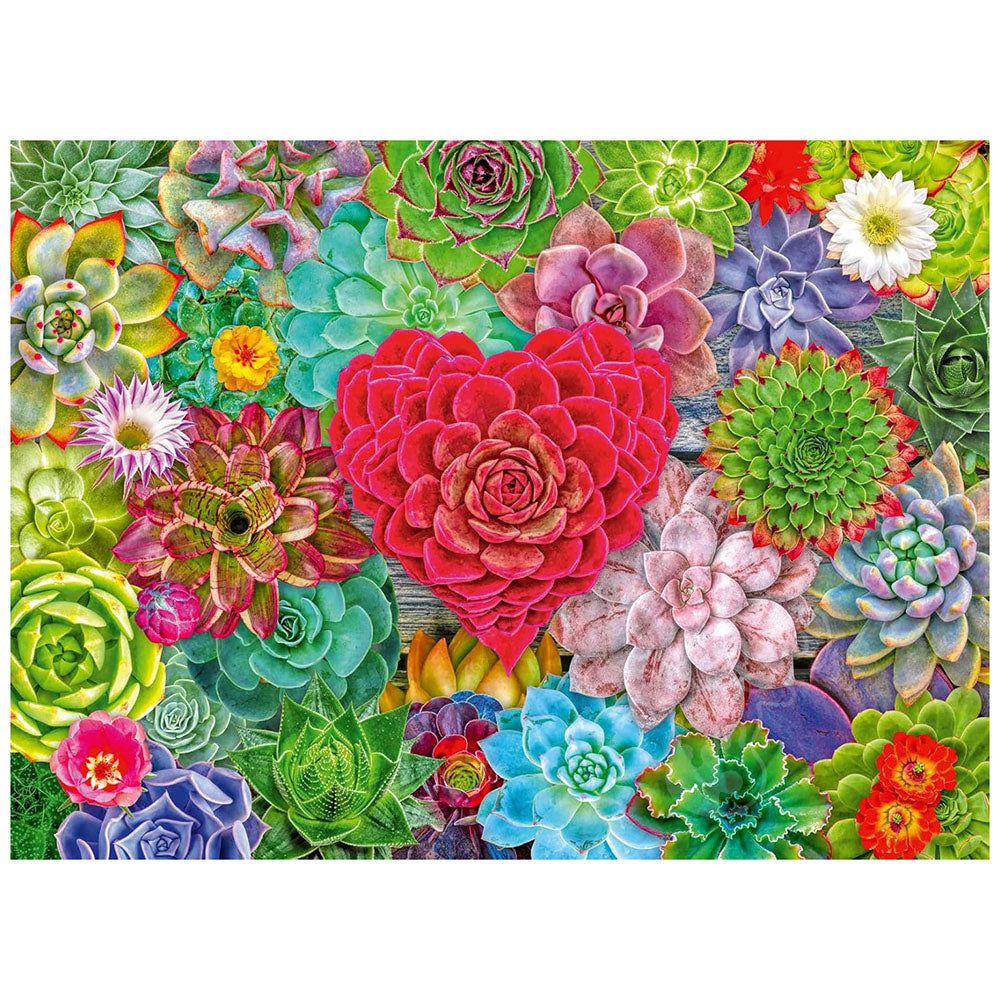 Ravensburger 500 Piece Puzzle Succulent Love