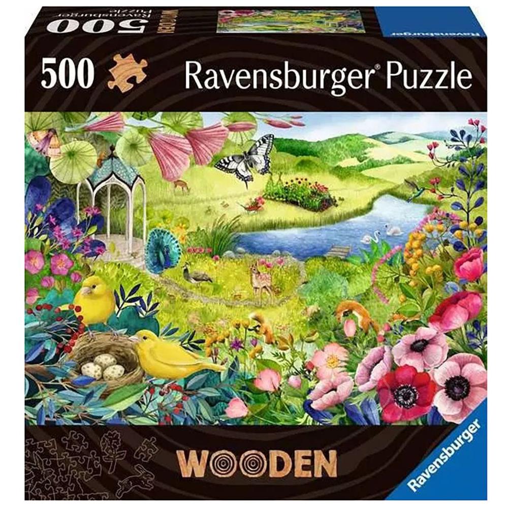 Ravensburger 500 Piece Puzzle Wooden Garden 17513