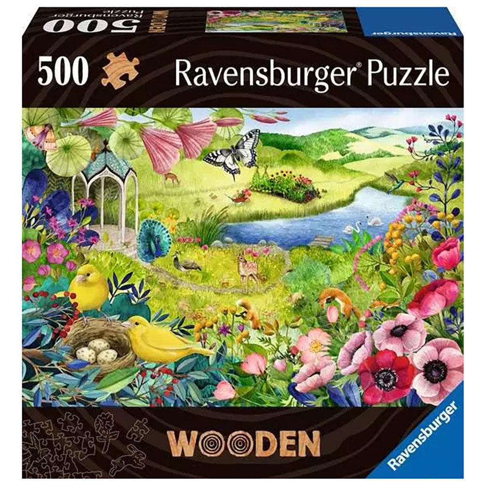 Ravensburger 500 Piece Puzzle Wooden Garden 17513