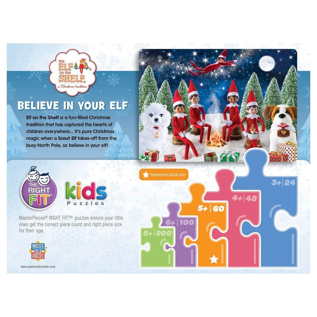 The Elf on the Shelf Believe in Your Elf 60 Piece Puzzle