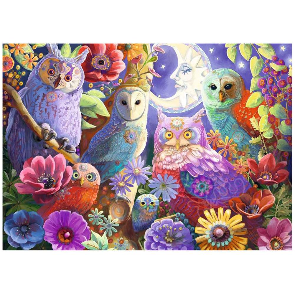 Ravensburger Large Format 300 Piece Puzzle Night Owl Hoot