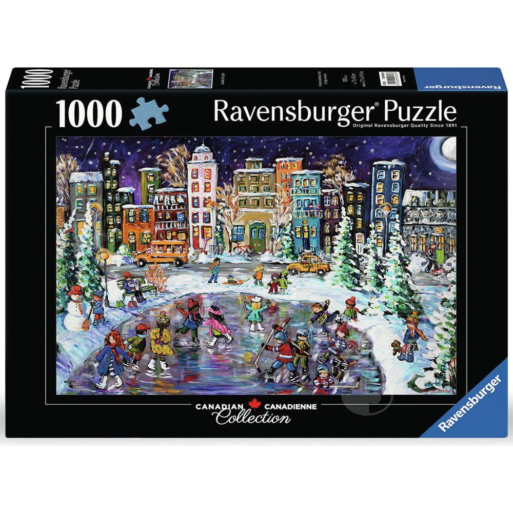 Ravensburger 1000 Piece Puzzle Canadian Collection Canadian City Lights