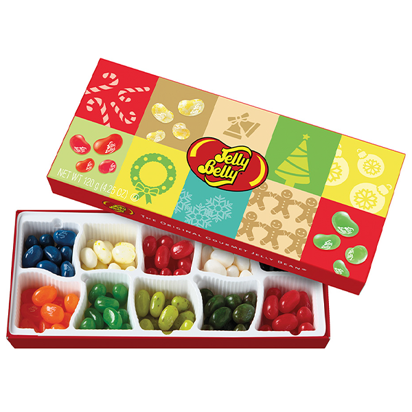 Jelly Belly 10 Flavour Christmas Gift Box