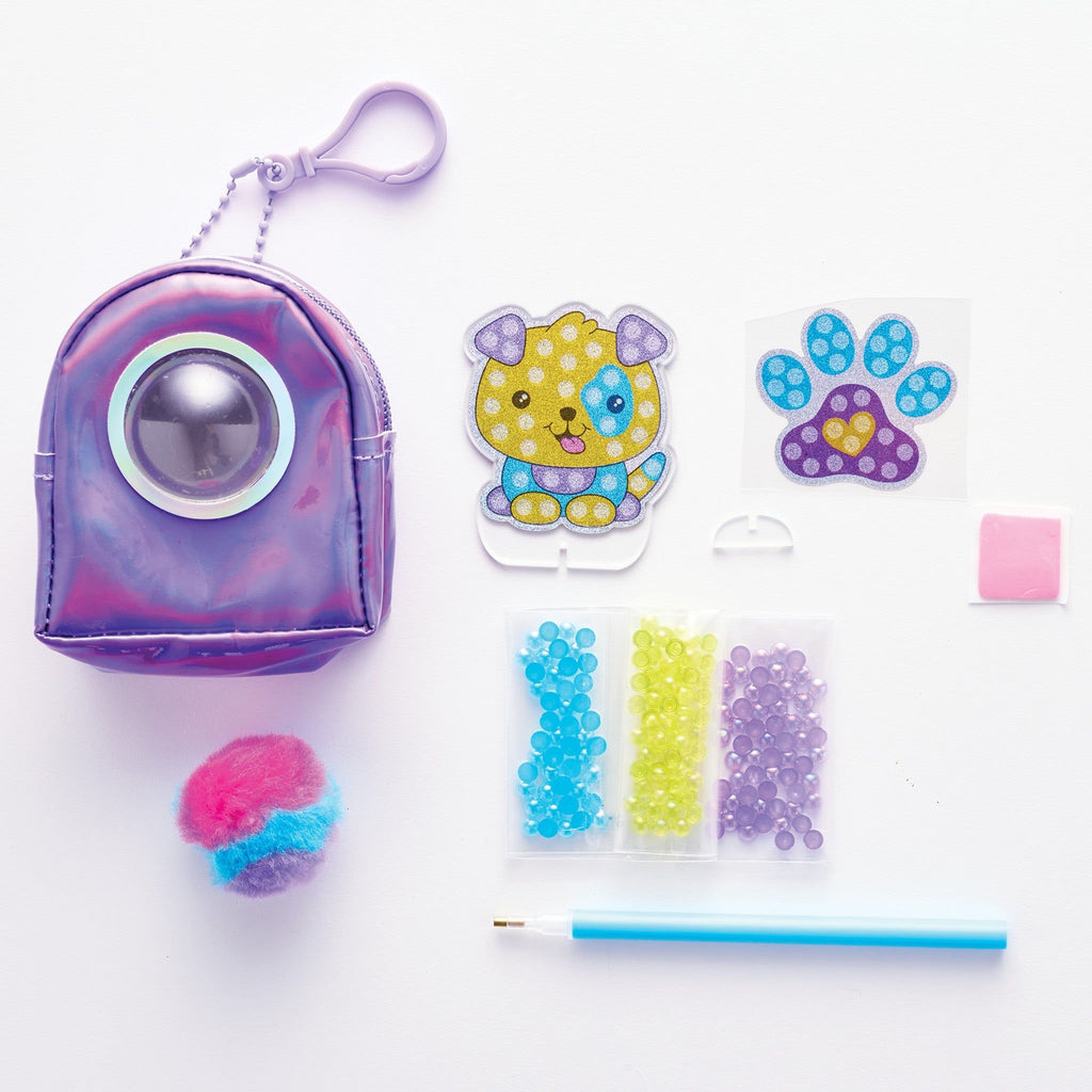 Creativity for Kids Bubble Gems Keychain Puppy Dog