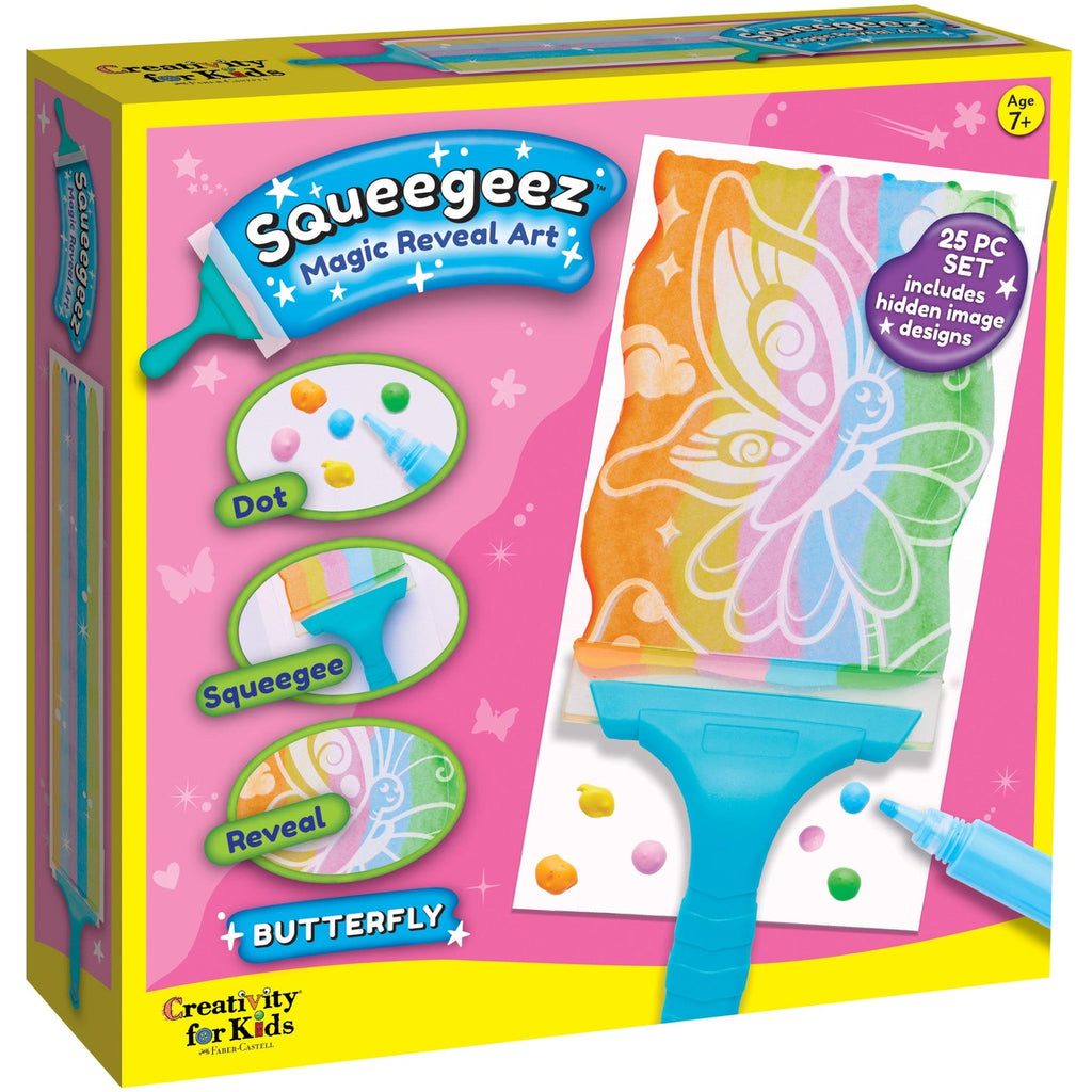 Creativity for Kids Squeegeez Magic Reveal Art Butterfly