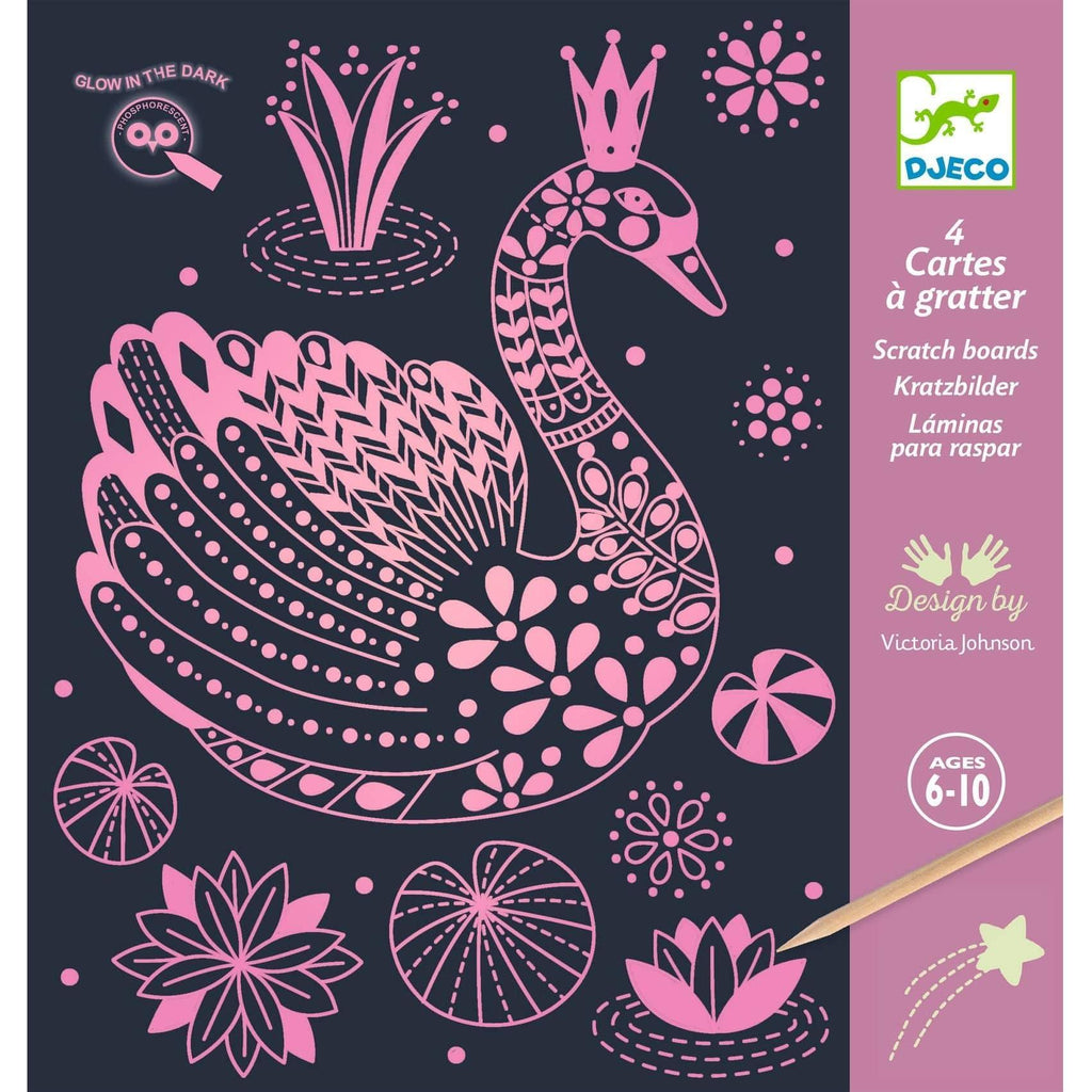 Djeco Scratch Card Wonderful World
