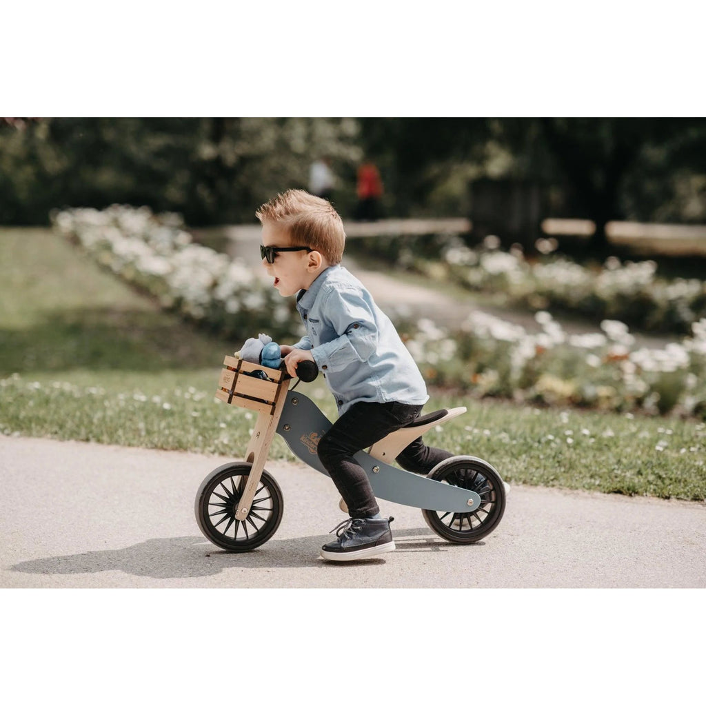 Kinderfeets Tiny Tot Plus Balance Bike Silver Sage