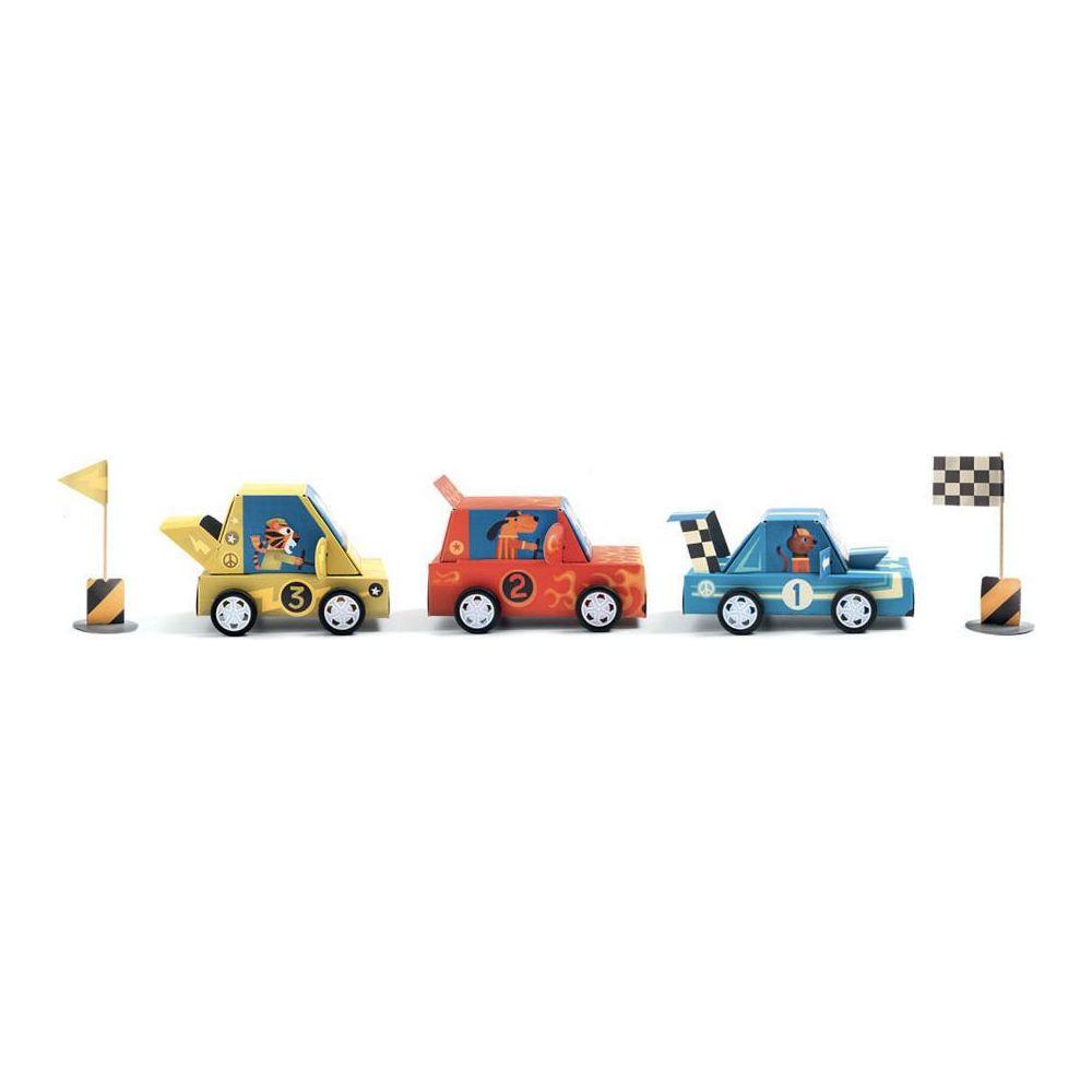 Djeco DIY Grand Prix Race Cars