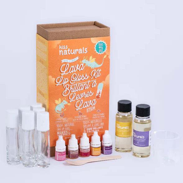 Kiss Naturals Lip Gloss Kit for Kids