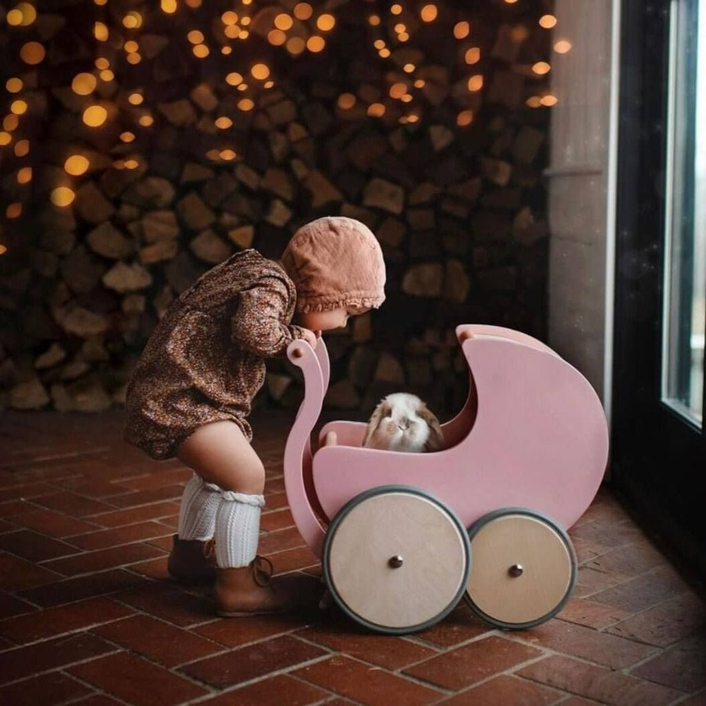 Kinderfeets Pram 2 in 1 Walker Rose