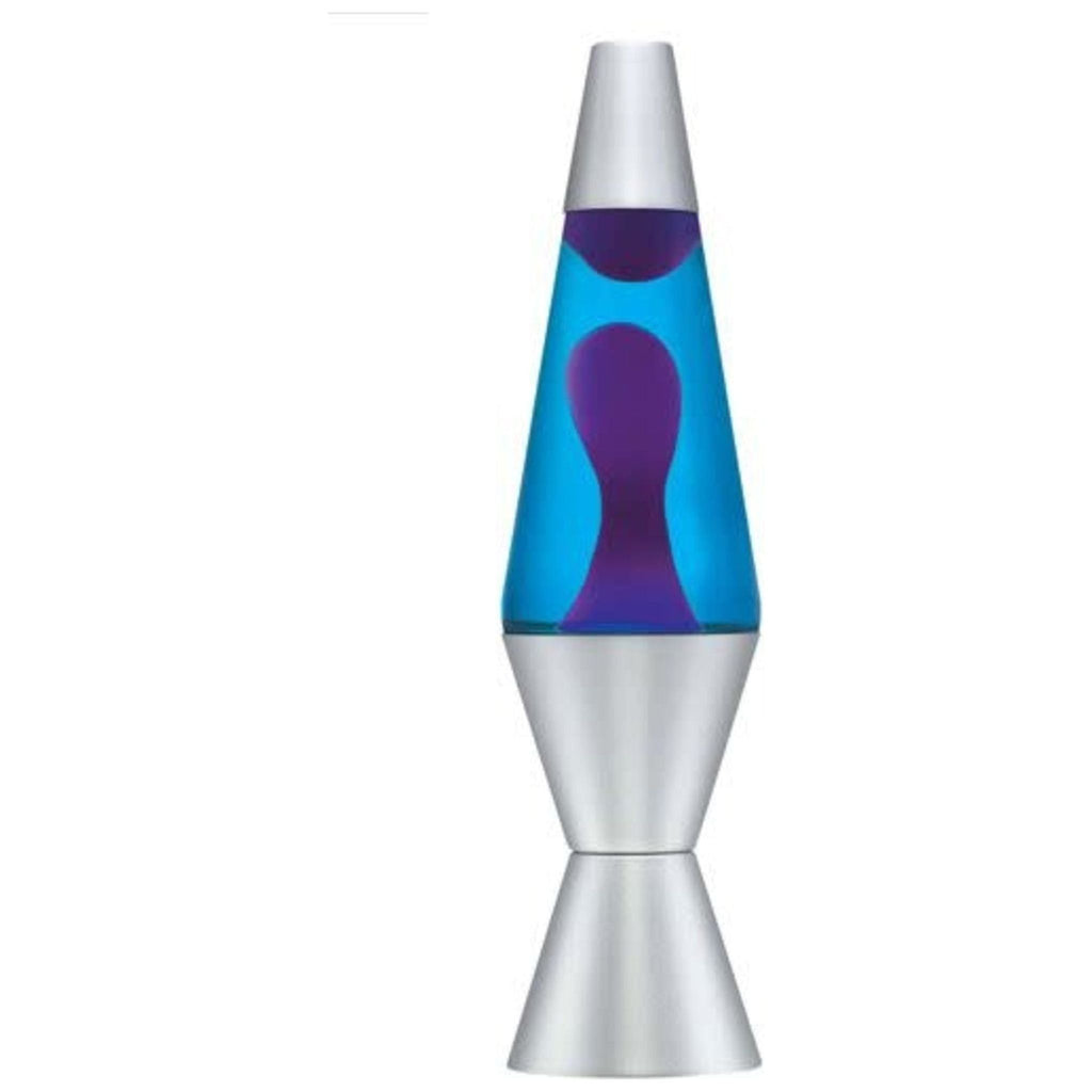 Lava Lamp 14.5" Purple & Blue
