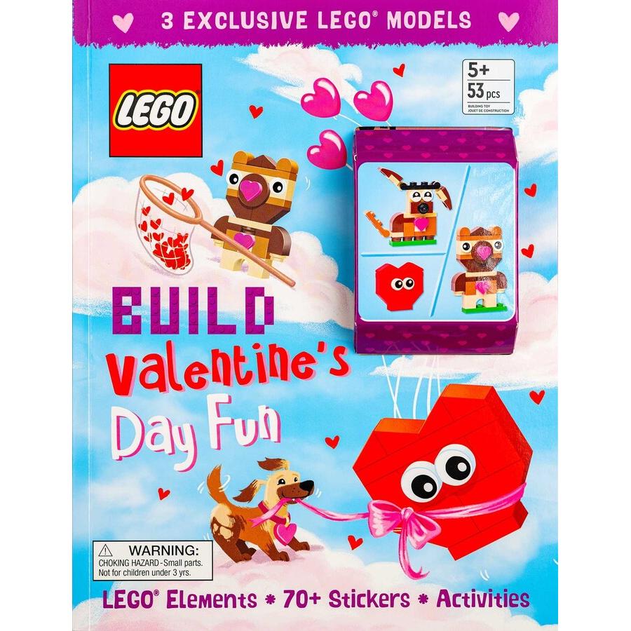 LEGO Books: Build Valentine's Day Fun
