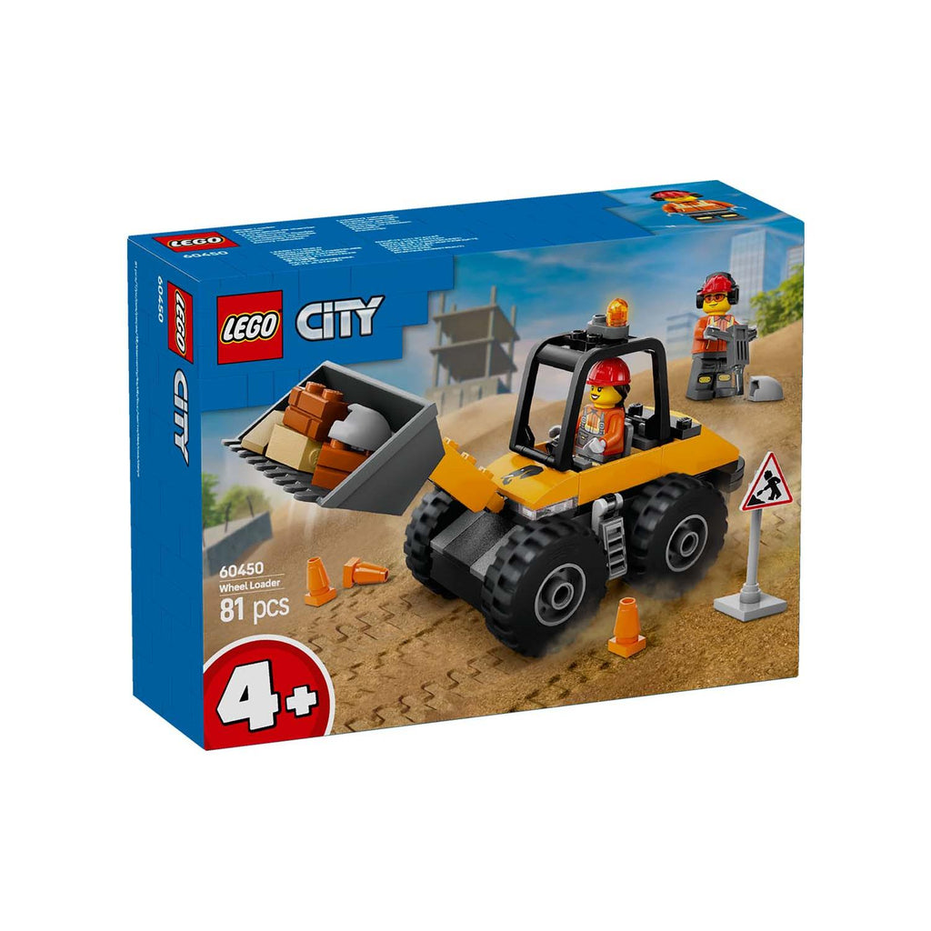 LEGO City Yellow Construction Wheel Loader