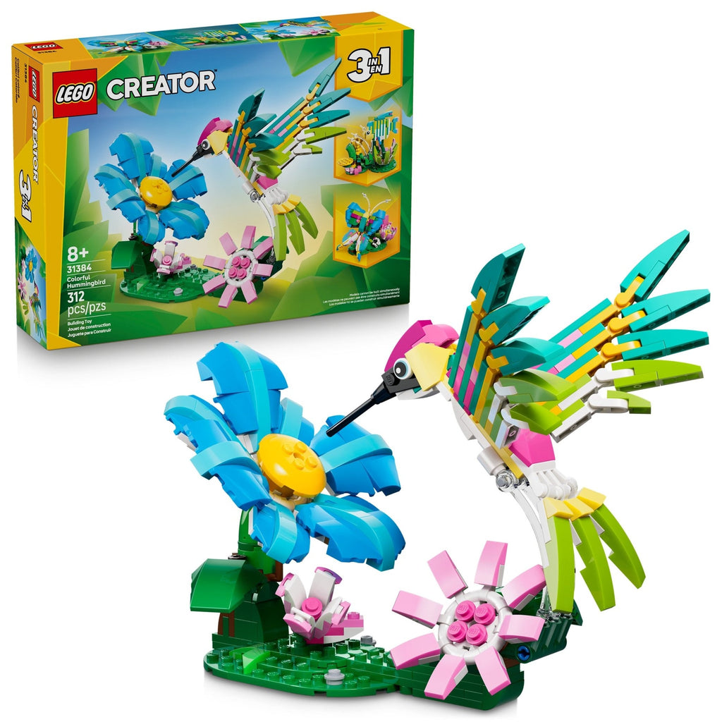 LEGO Creator Wild Animals Colourful Hummingbird – The Rocking Horse Toys