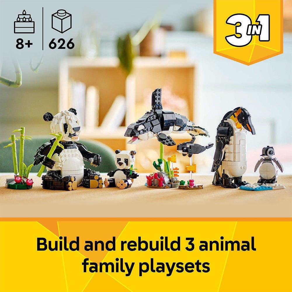 LEGO Creator Wild Animals: Panda Family