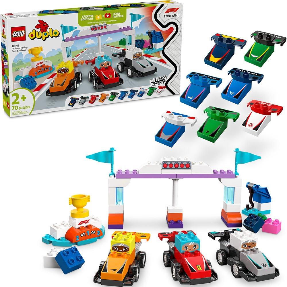 LEGO DUPLO F1 Team Race Cars