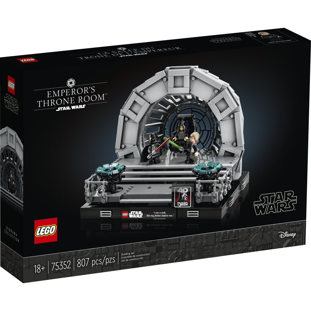 LEGO Star Wars Emperor's Throne Room Diorama 75352