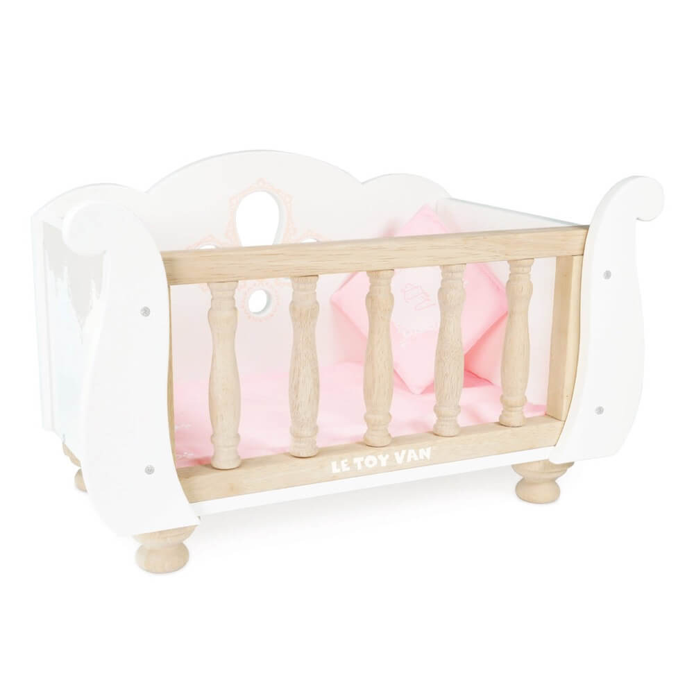 Le Toy Van Wooden Doll Cot
