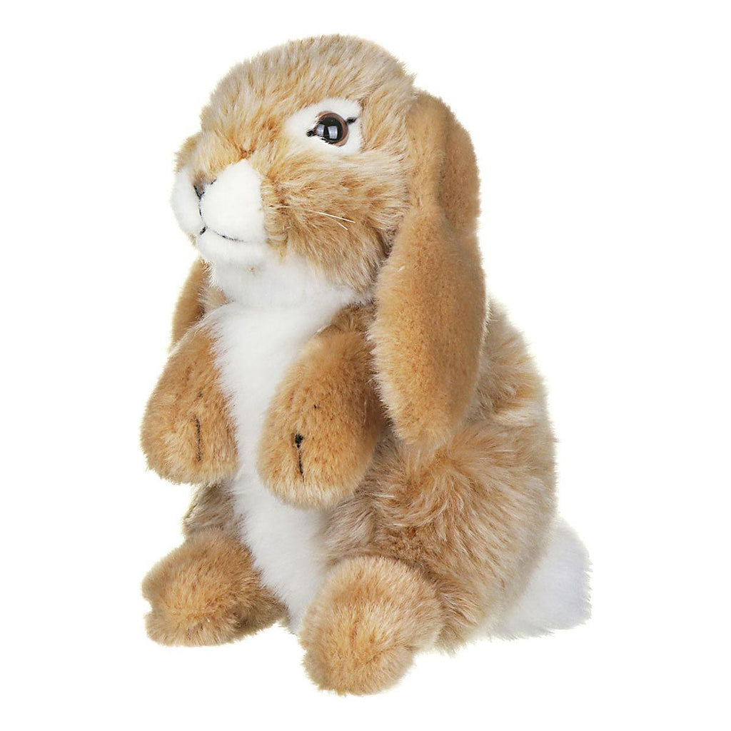 Living Nature Plush Brown Sitting Lop Earred Rabbit