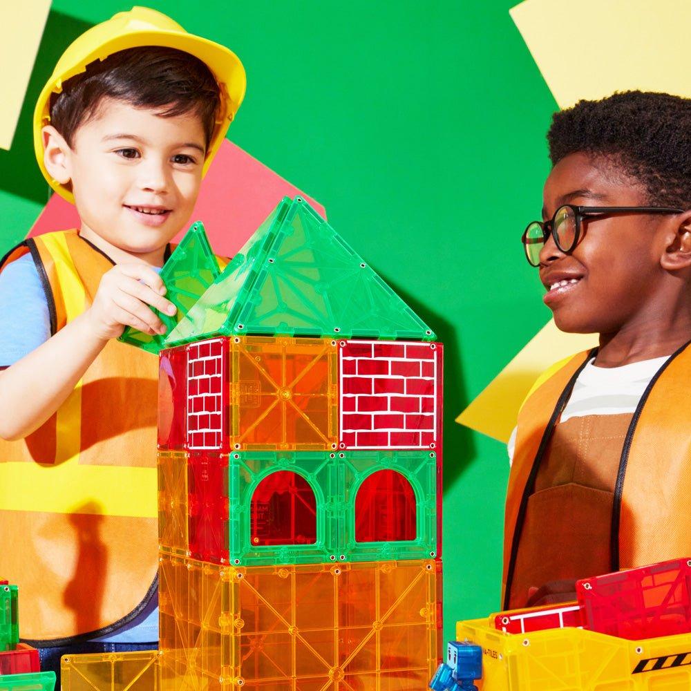 Magna-Tiles Builder XL 50 Piece Set magnetic construction toy