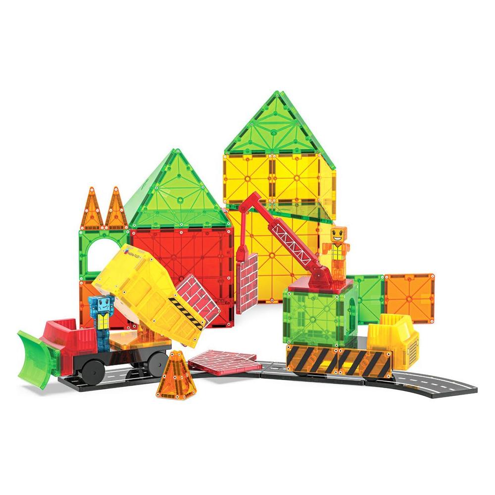 Magna-Tiles Builder XL 50 Piece Set magnetic construction toy