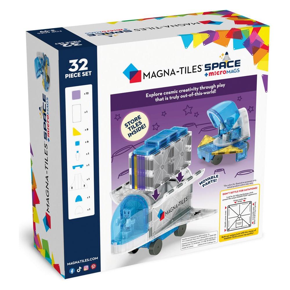 Magna-Tiles Space 32 Piece Set