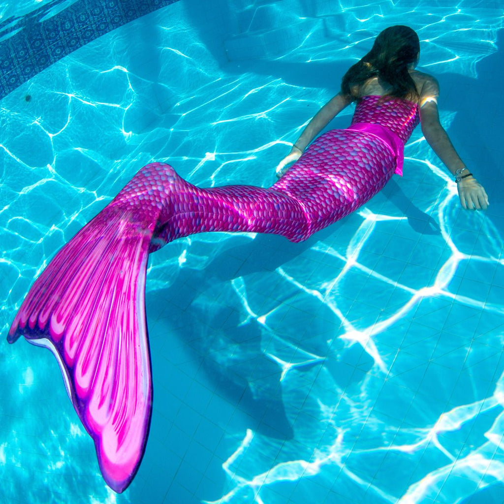 Fin Fun Mermaid Tail with Monofin Malibu Pink