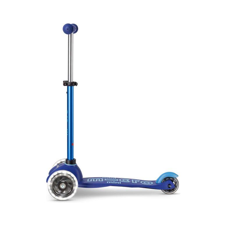 MICRO Mini Deluxe LED Kickboard Scooter Blue