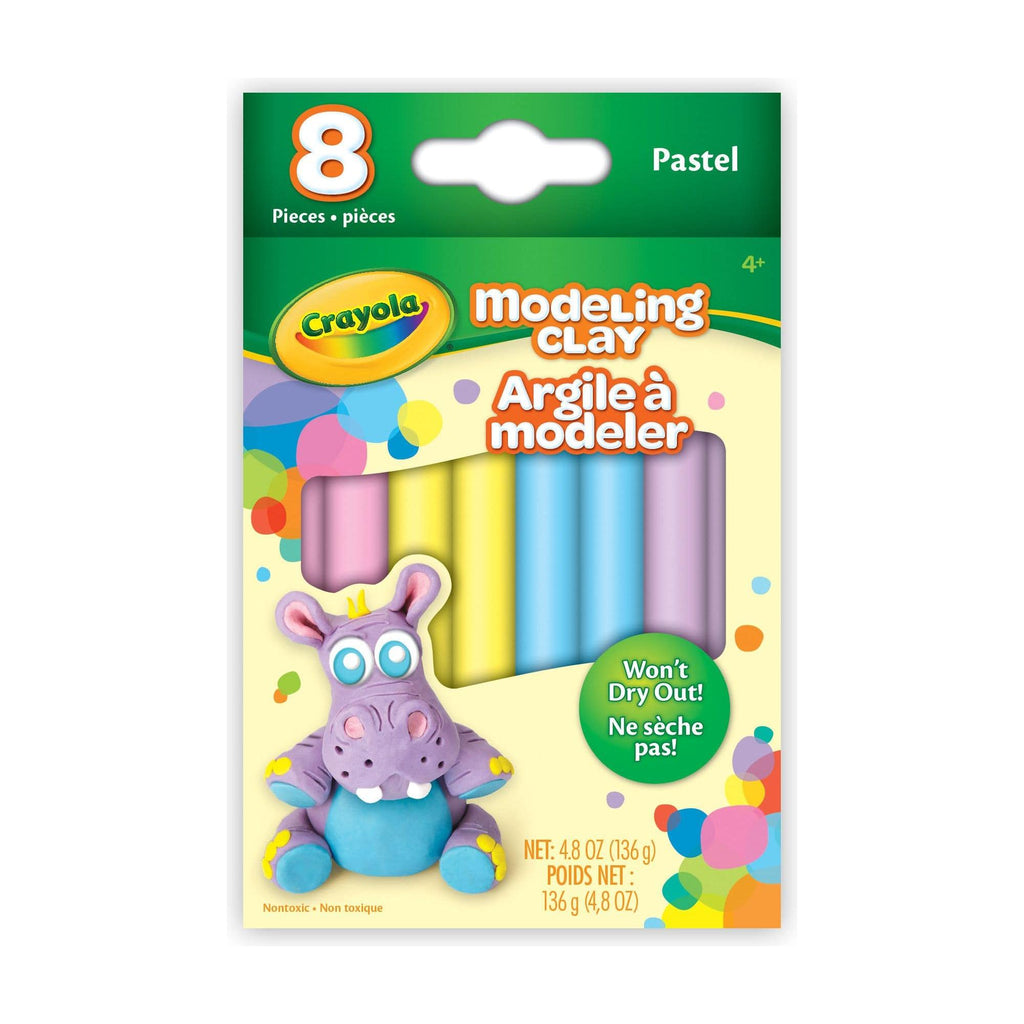 Crayola Modeling Clay Pastel 8 Pack