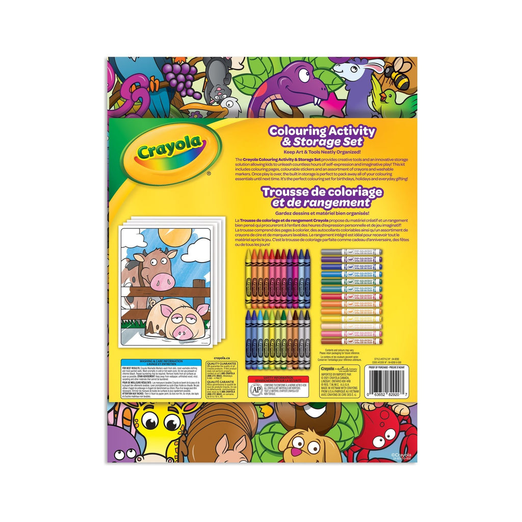 Crayola Colouring Activity and Storage Set
