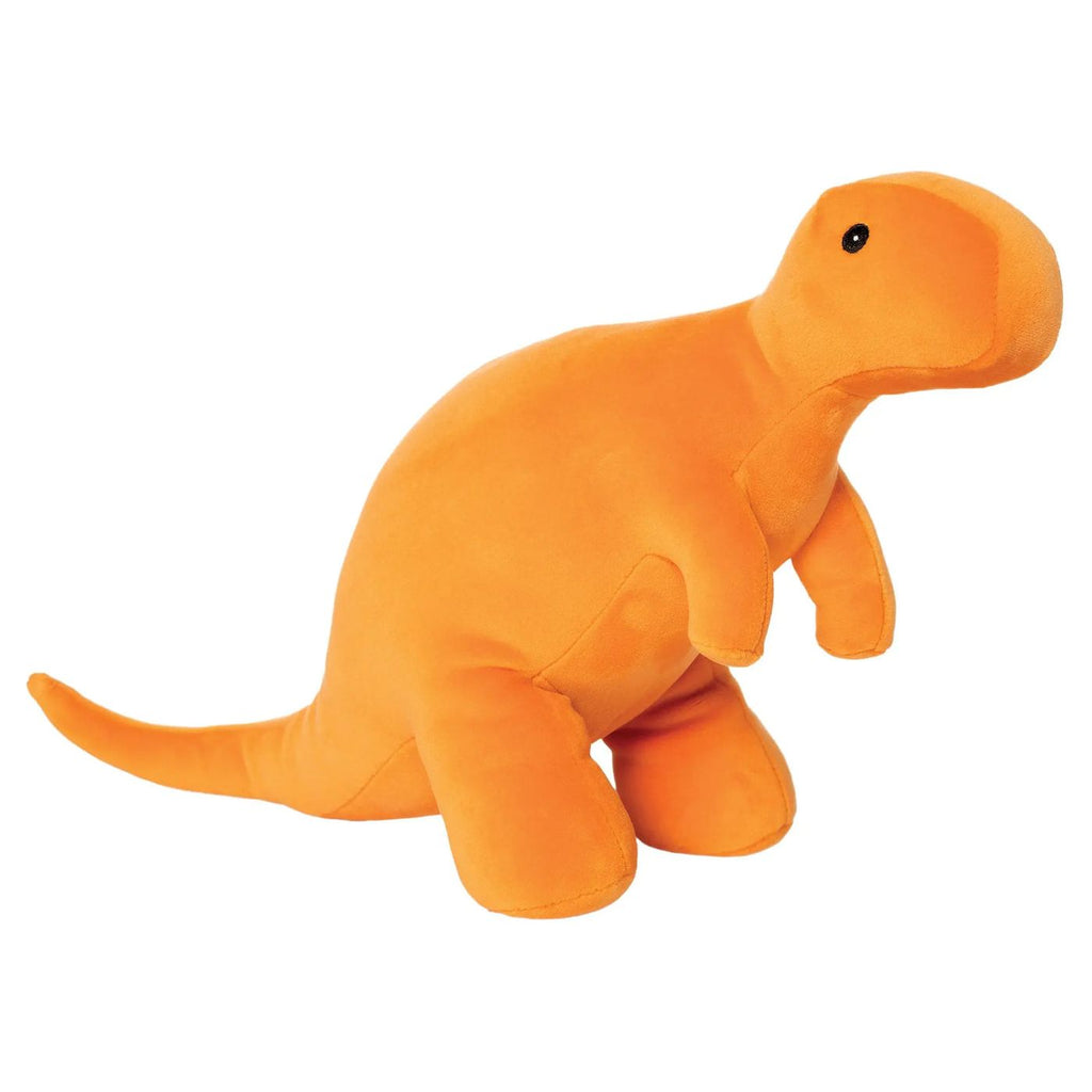 Manhattan Toy Velveteen Dino Growly T-Rex Orange