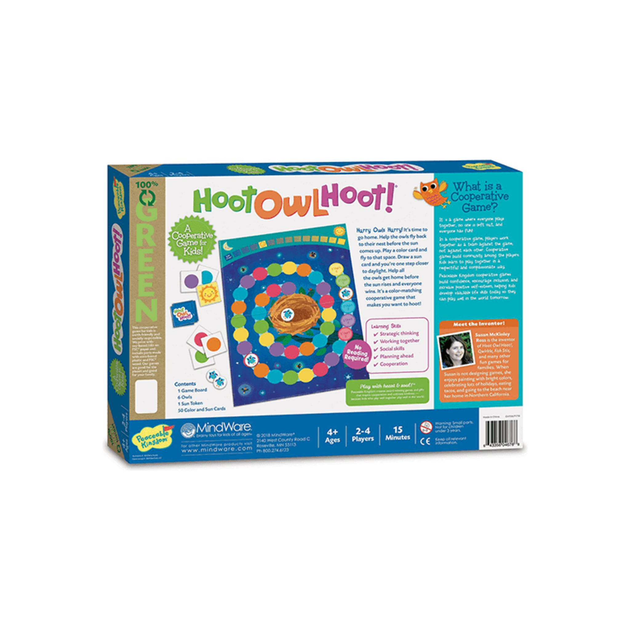 Peaceable Kingdom Hoot Owl Hoot Game – The Rocking Horse Toys