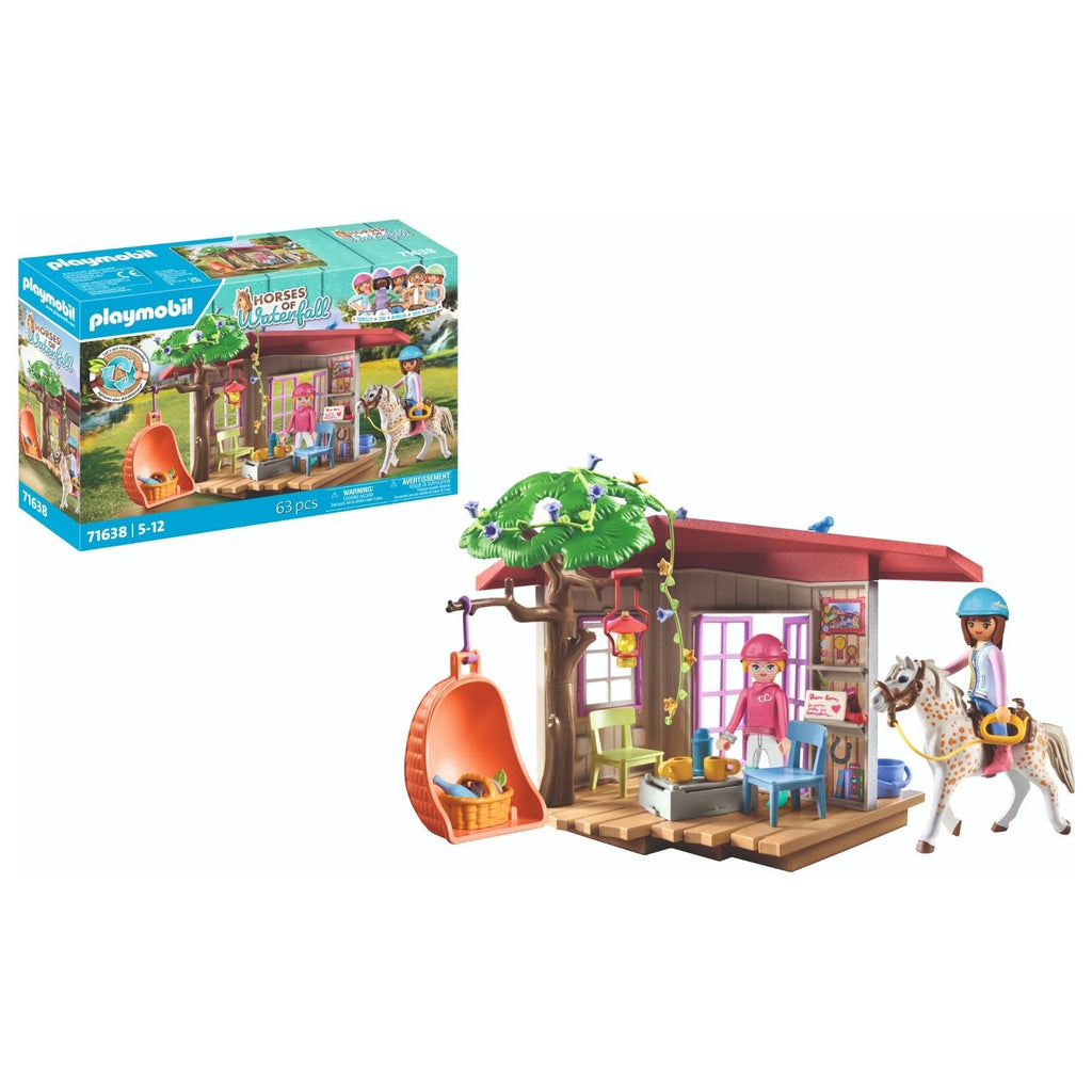 Playmobil Horses of Waterfall Horse Fans Clubhouse 71638