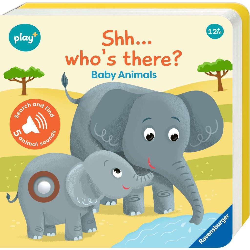 Ravensburger Play+ Book: Shh… Who's There? Baby Animals