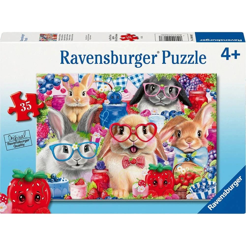 Ravensburger 35 Piece Puzzle Bunnies & Berries