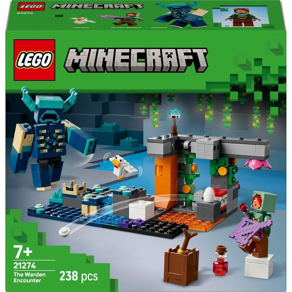 LEGO Minecraft The Warden Encounter