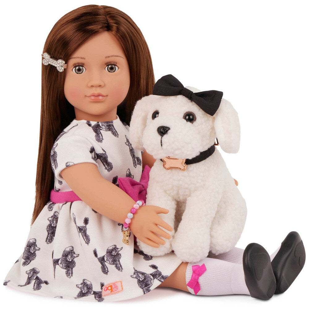 Our Generation 18" Doll Gemma & Gigi the Puppy