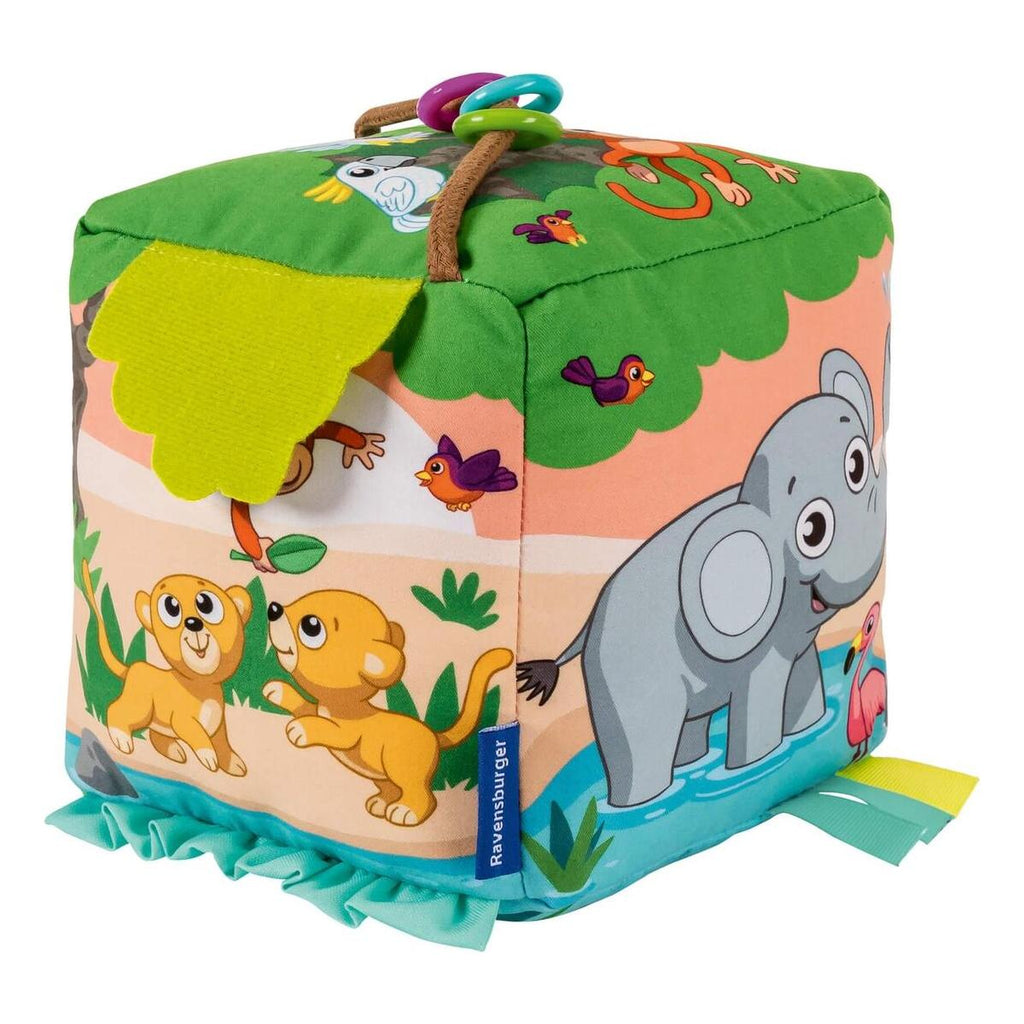 Ravensburger Play+ Roll & Play Sound Cube Wild Animals