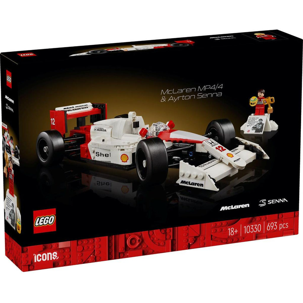 LEGO Icons McLaren MP4/4 & Ayrton Senna