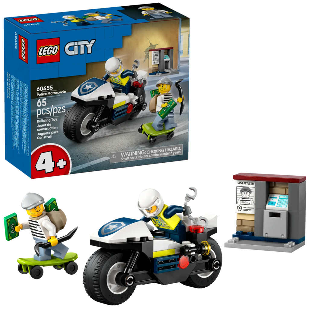 LEGO City Police Motorcycle Chase