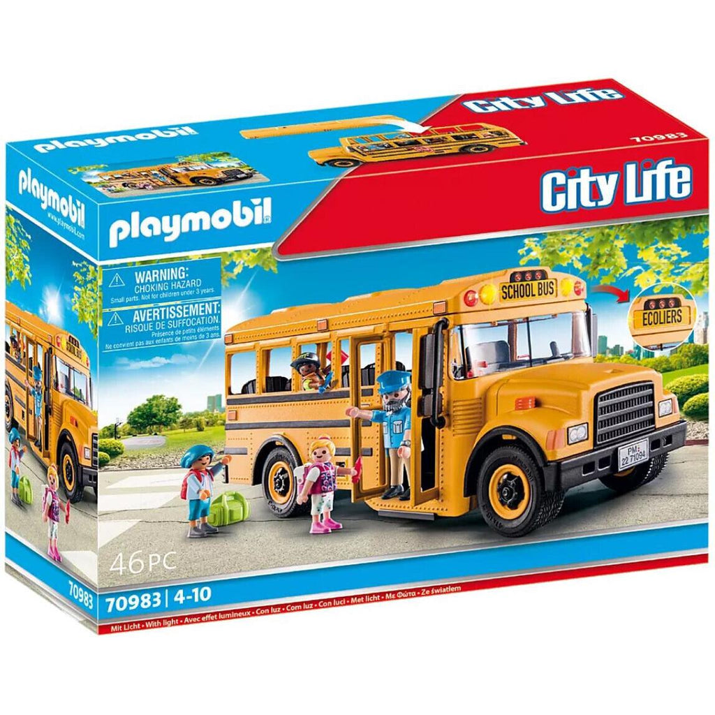 Playmobil City Life School Bus 70983