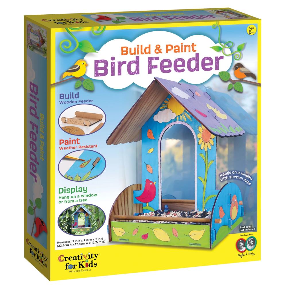 Creativity for Kids Build and Paint Bird Feeder
