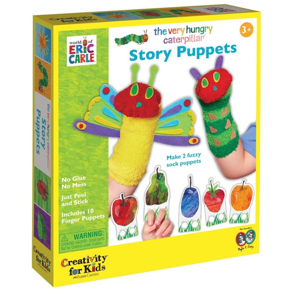 Creativity for Kids The Very Hungry Caterpillar Story Puppets