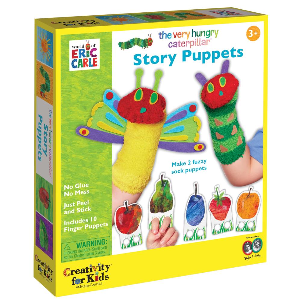 Creativity for Kids The Very Hungry Caterpillar Story Puppets