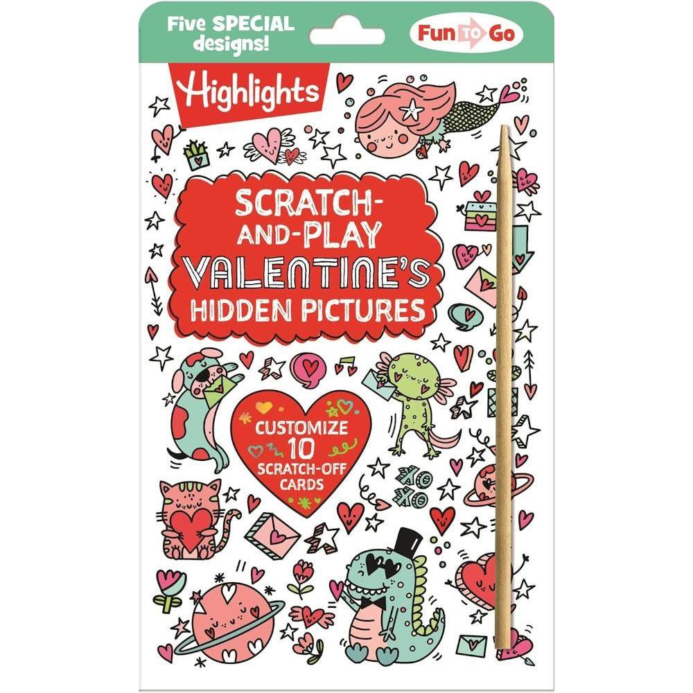 Highlights Scratch and Play Valentine's Hidden Pictures